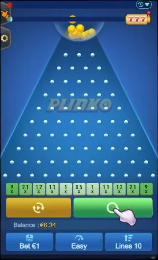 Plinko è un bersaglio leale.